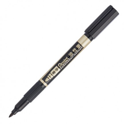 【 Pentel 飛龍 】細字油性筆 1.2mm /支 NS75  -  多款可選, , large
