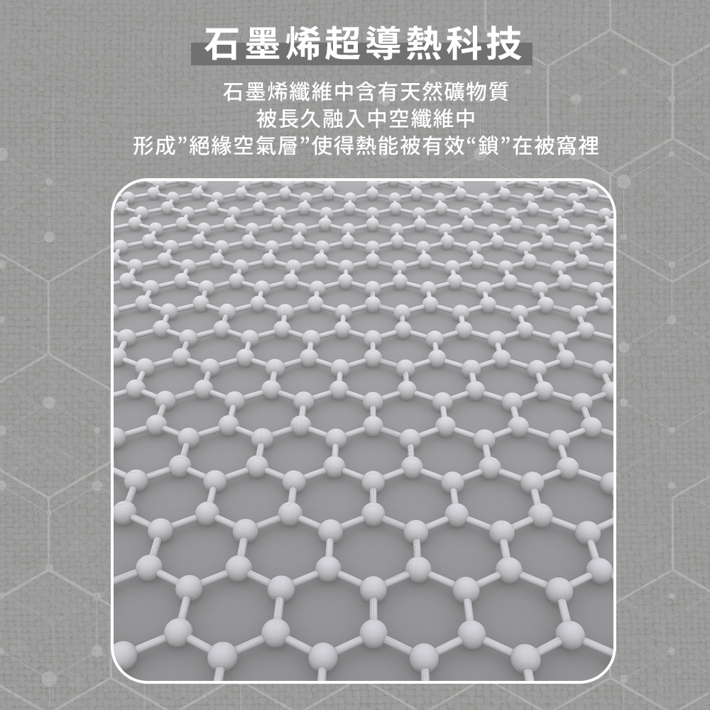 【Galatea 葛拉蒂】台製石墨烯遠紅外線透氣抗菌獨立筒枕(枕頭/獨立筒/透氣枕), , large