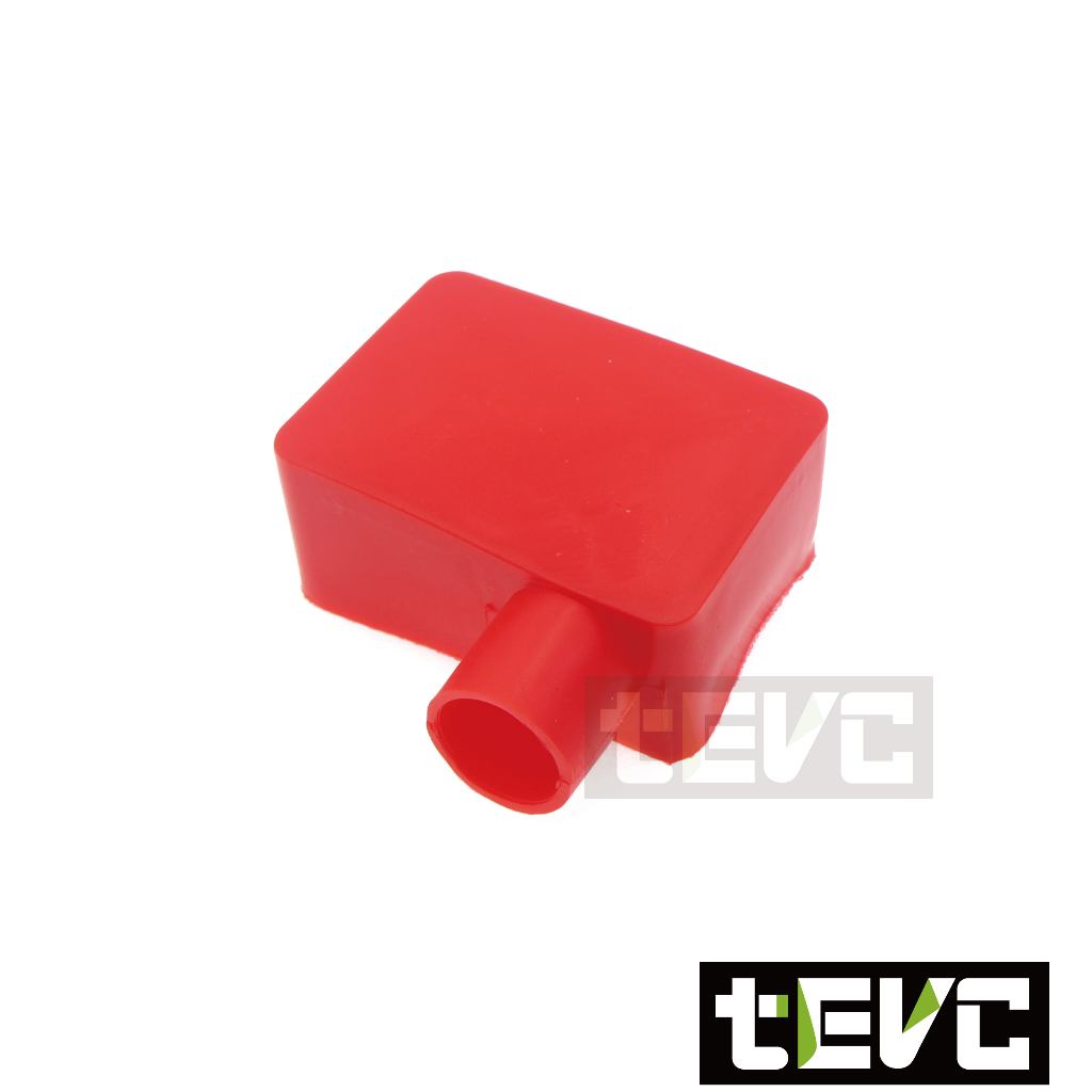 《tevc》BK007 電瓶保護 絕緣保護套 橡膠套 防塵蓋-黑色, , large