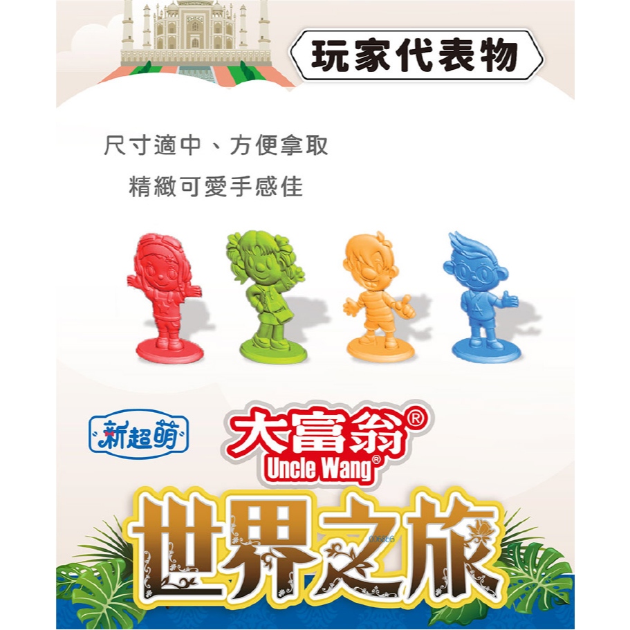 大富翁  (新超萌)世界之旅 A394, , large