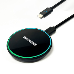 【MEGACOM】 磁吸無線充電盤, , large