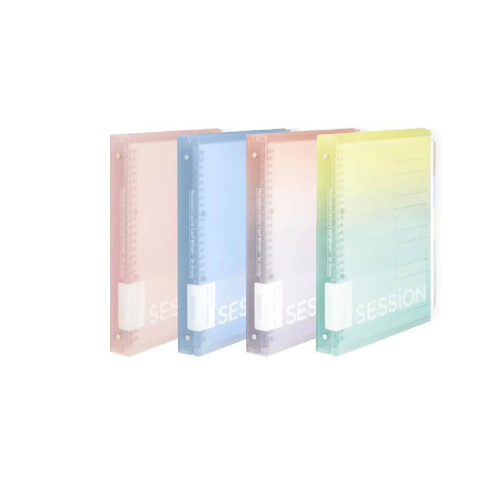 日本MARUMAN SESSION 26孔夾/B5-多色(MAR F310A)檸檬汽水, , large