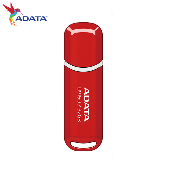 【ADATA 威剛】UV150 32G 紅色 USB 3.2 Gen 1 高速 隨身碟, , large