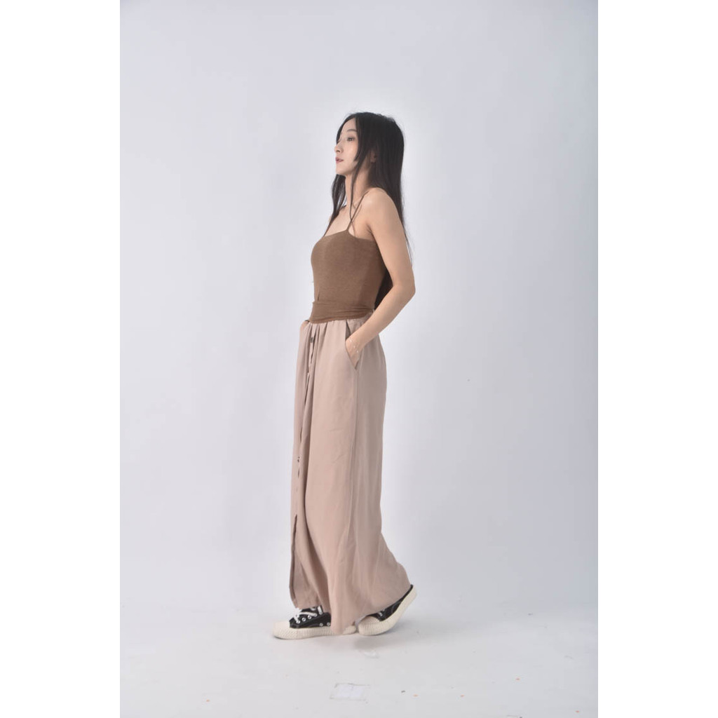 (XS（含）以下) 2 two day質感收腰棕色綁帶洋裝二手衣, , large