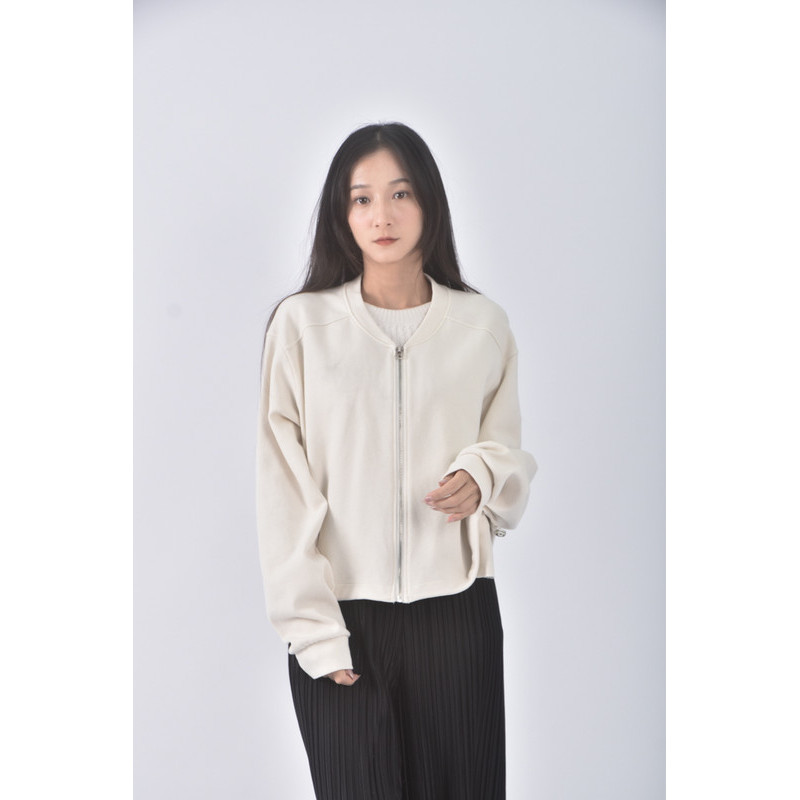 (L) bari質感杏色外套二手衣, , large