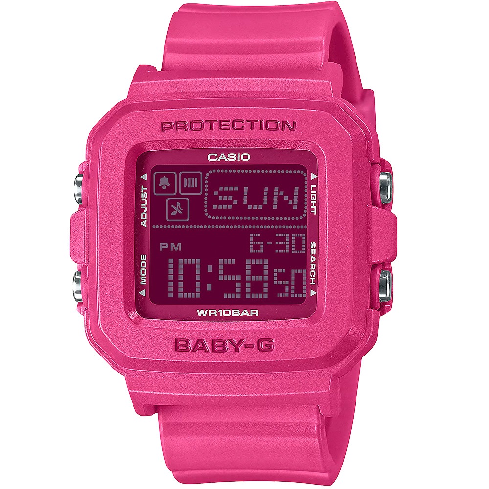 CASIO 卡西歐 BABY-G 30週年 手錶和錶殼吊飾套組 女錶 BGD-10K-4, , large