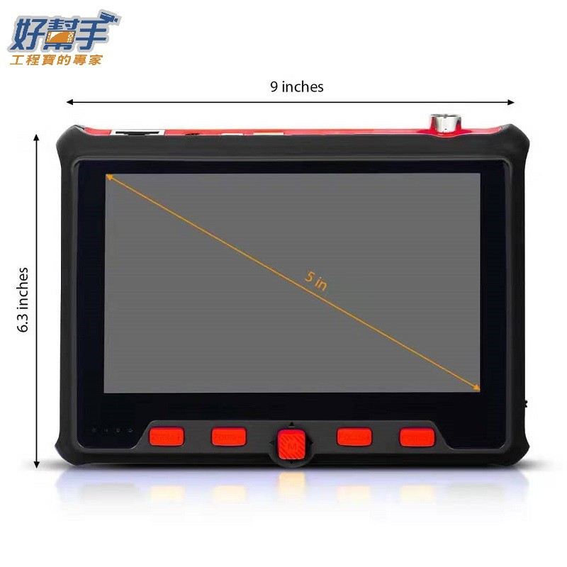 昌運監視器 HD-6800ACT 5吋 800萬 手挽帶式 工程寶 監視器測試 AHD CVI TVI 類比 UTC控制 (以新款HD-2950ACT出貨), , large