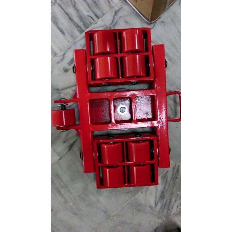 WIN 五金 四輪德式搬運坦克 前導輪 起重工具 搬運工具 手拉吊車 電動吊車 機台搬運 搬運小坦克, , large