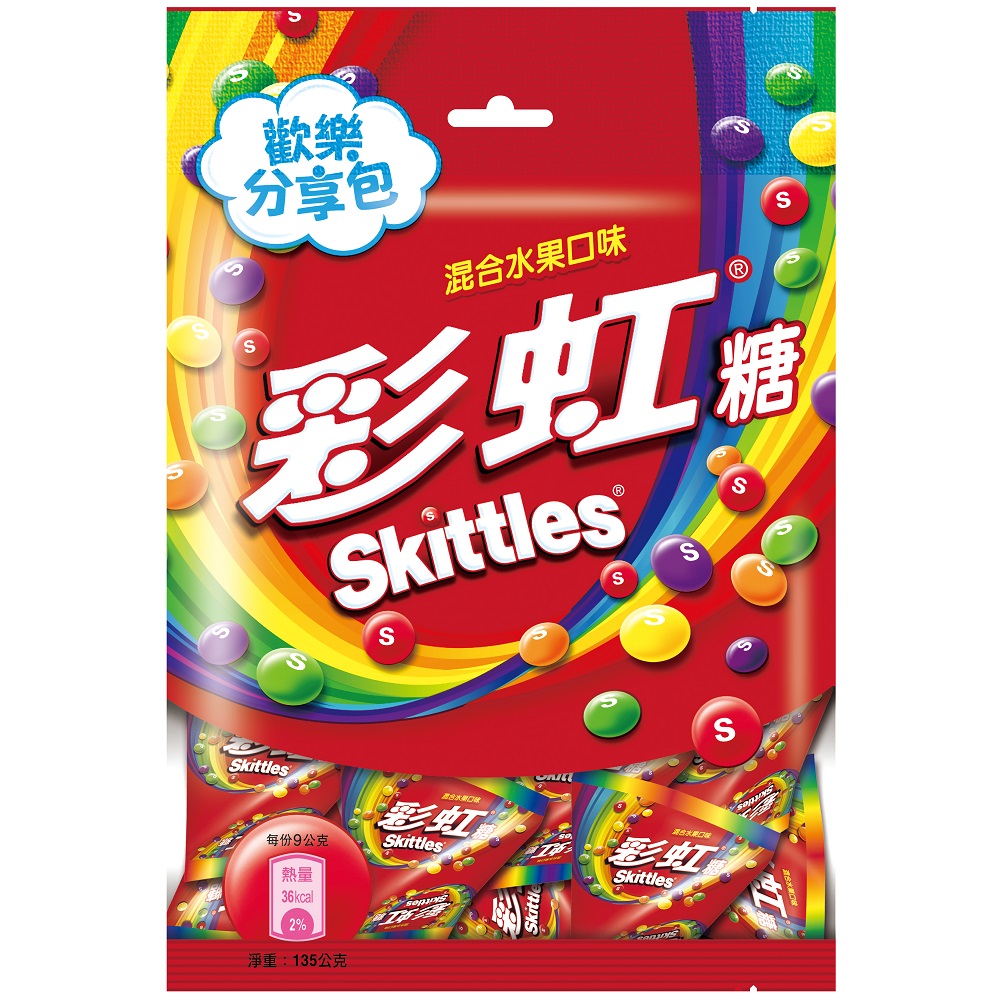 Skittles彩虹糖家庭號混合水果, , large