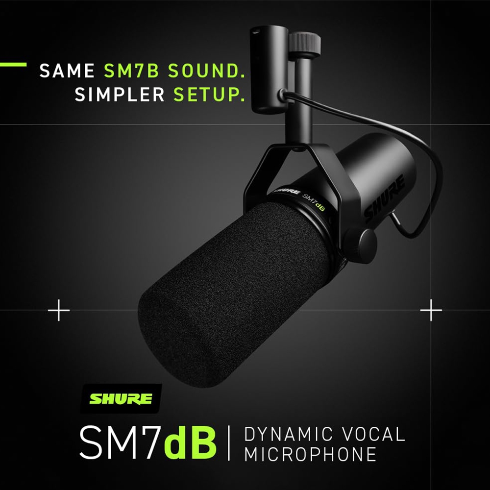 SHURE SM7dB 動圈式人聲麥克風【敦煌樂器】, , large