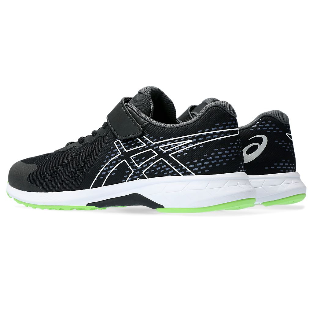 ASICS LAZERBEAM RI-MG 兒童慢跑鞋 黑綠 黏帶式 童鞋 1154A169 24SSO【樂買網】, , large