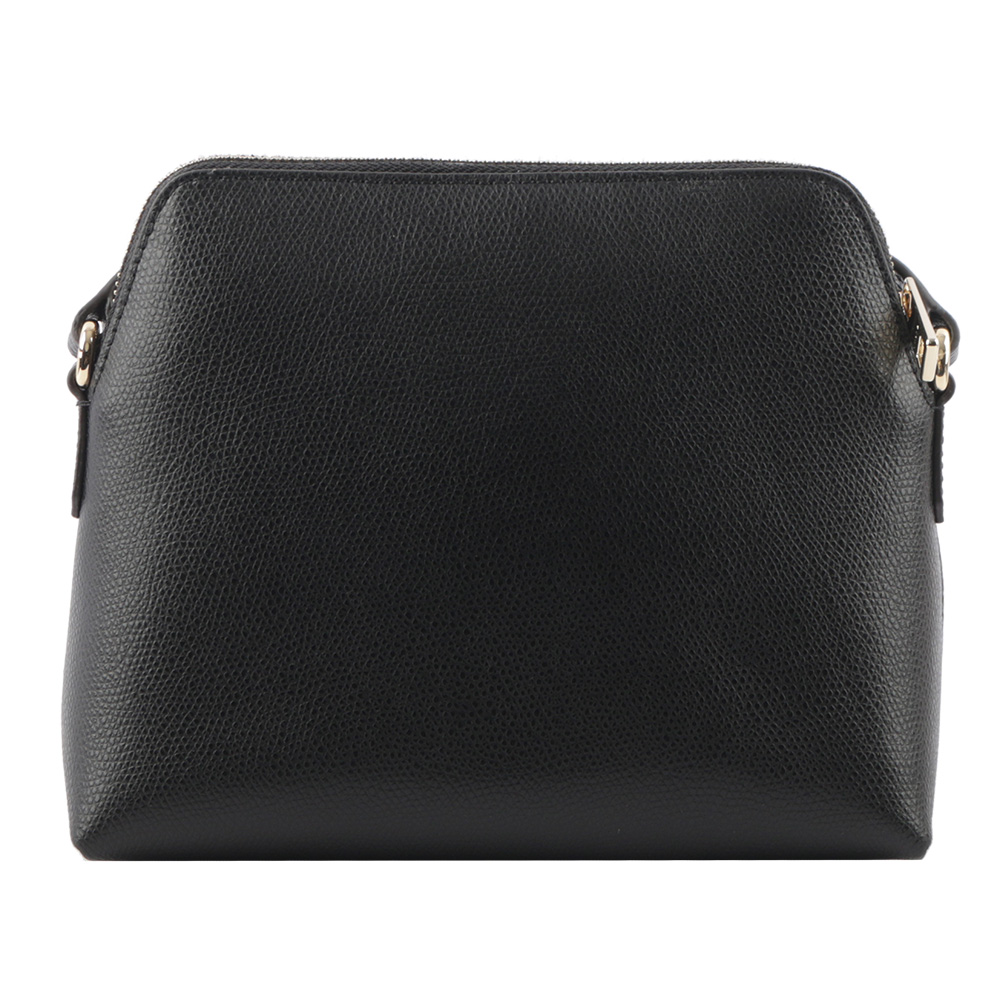 FURLA Camelia 雙色附小袋迷你斜背包/黑色/芭蕾粉, , large