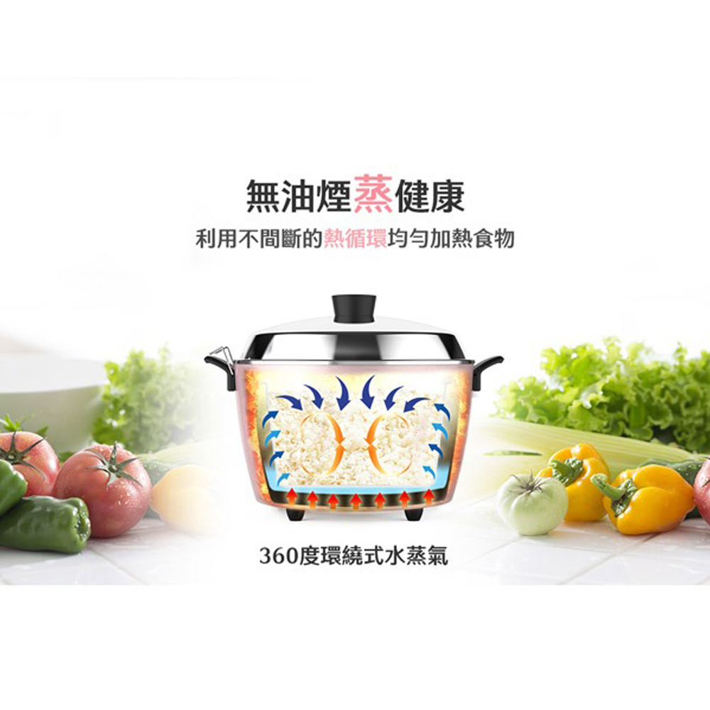 TATUNG 大同 10人份不鏽鋼電鍋-櫻花粉(簡配) TAC-10L-MCP, , large