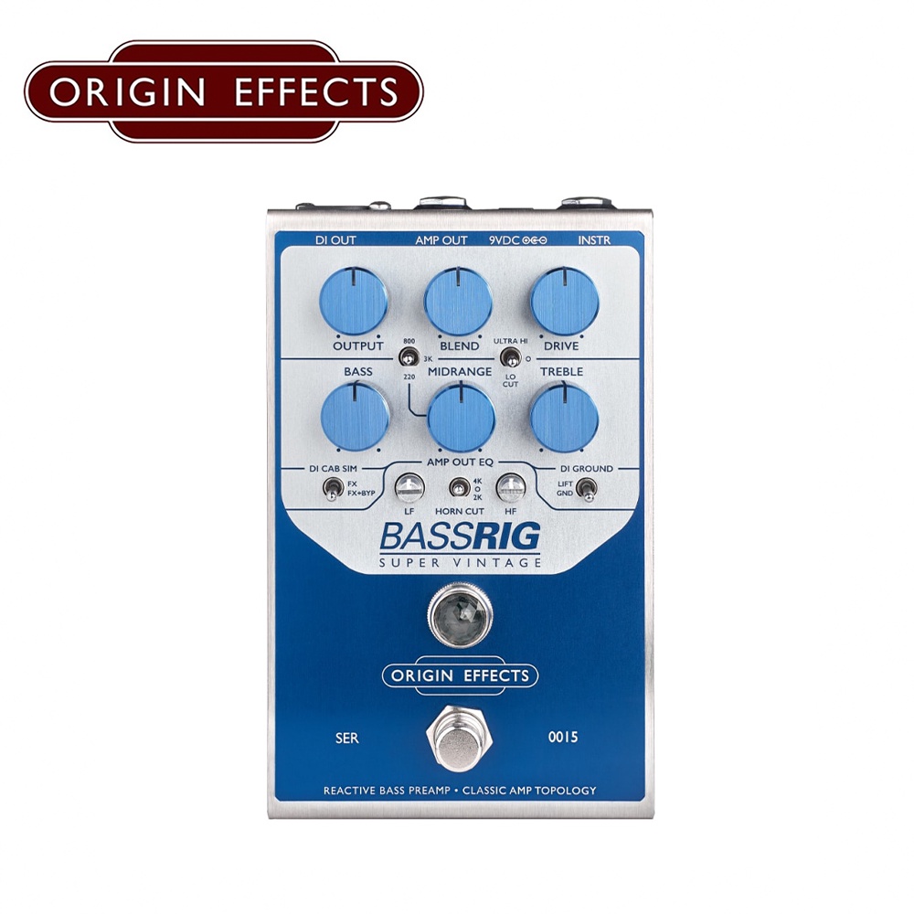 Origin Effects Bassrig Super Vintage Blue 效果器【敦煌樂器】, , large