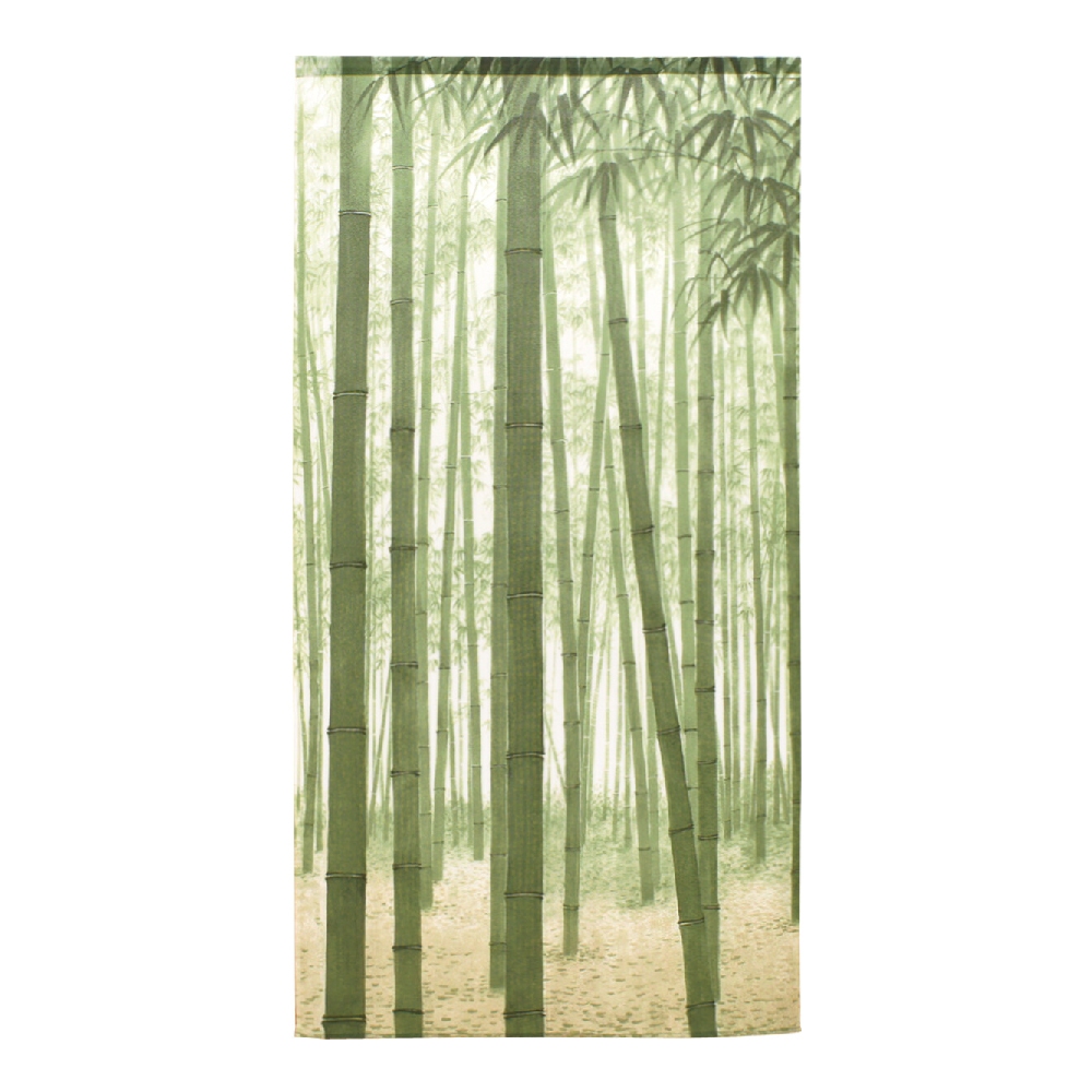 日本製【コスモ】長門簾《竹林嫩葉》, , large