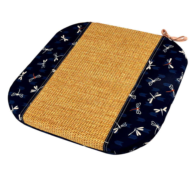 Paper fiber cushion, 藍色, large