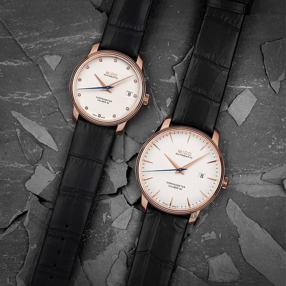 MIDO美度 Baroncelli 永恆系列天文台認證機械女錶-34mm M0272083603600, , large