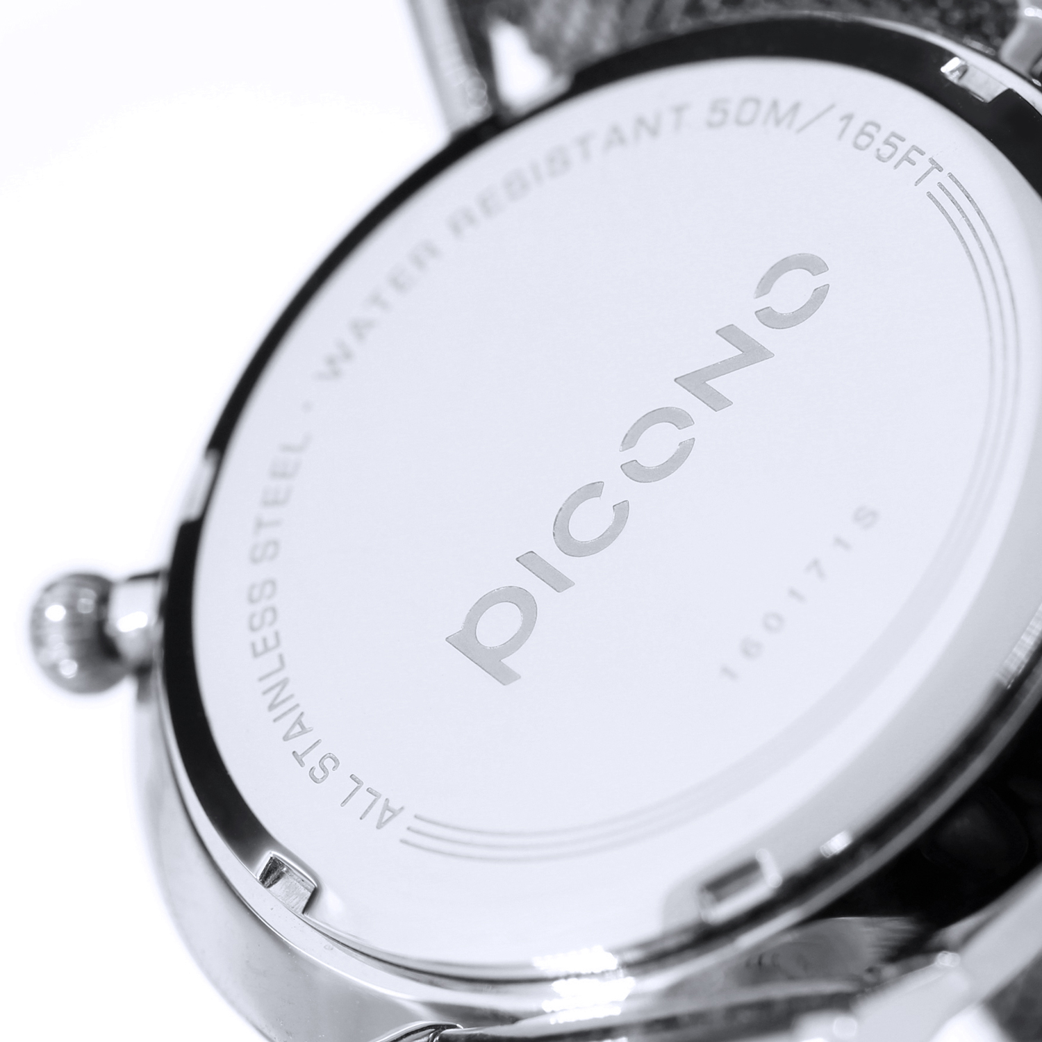 【PICONO】FETUR collection quickly release stainless steel strap watch-Black / FE-12602, , large