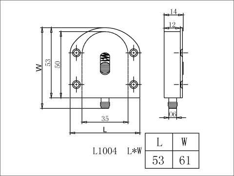 【協進五金】櫃門上輪子 BK(尼龍), , large