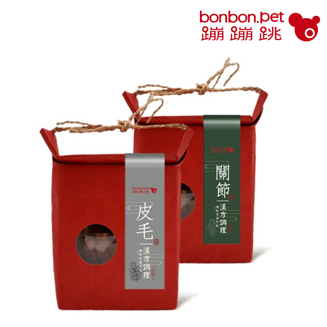 Joint & Coat Care – Low-Fat Herbal Meat Chews, 100g x 2 Packs