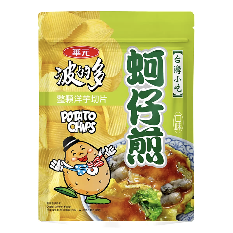 華元 波的多洋芋片蚵仔煎風味 (600g/包), , large