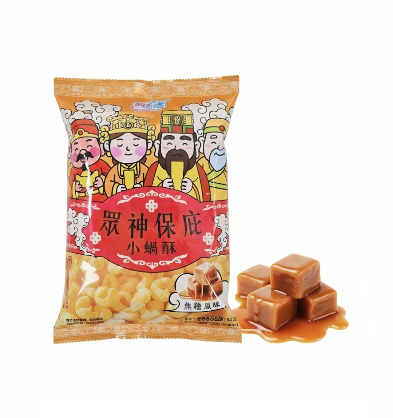 雪之戀 眾神保庇小蝸酥－焦糖風味 ※奶素