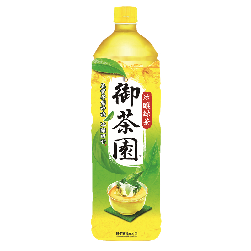 御茶園冰釀綠茶微甜Pet1250ml, , large