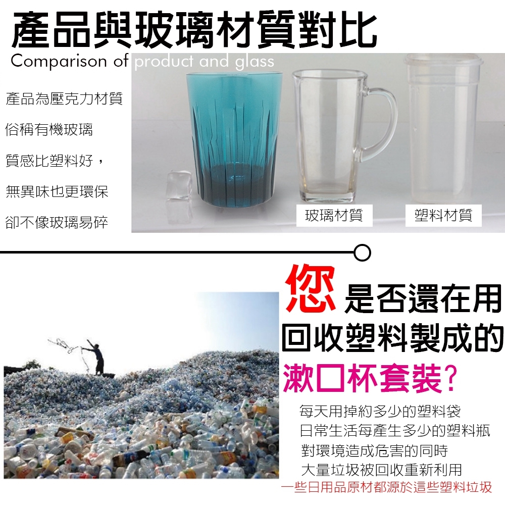 金德恩 GS MALL 台灣製造 一組四件 壓克力盥洗用具 牙刷架 漱口杯 牙膏架 肥皂盒 香皂盒 浴室收納, , large