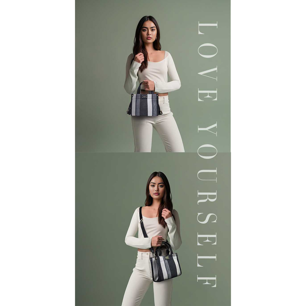 【lapagayo】年度限定法式優雅肩背包-福利品/限量3套-PI-06401A-09黑色, , large