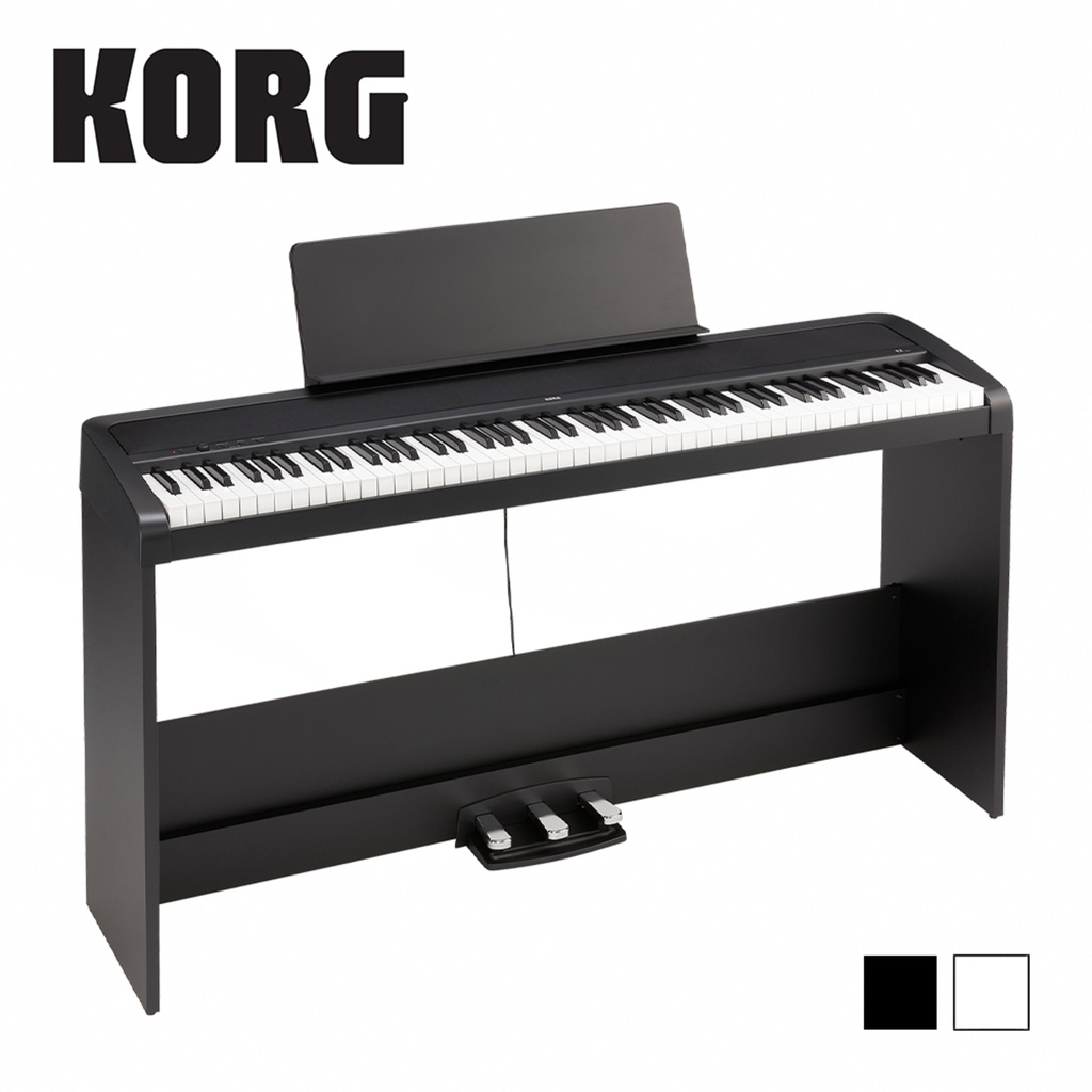 KORG B2SP 88鍵數位電鋼琴 黑色/白色【敦煌樂器】, , large