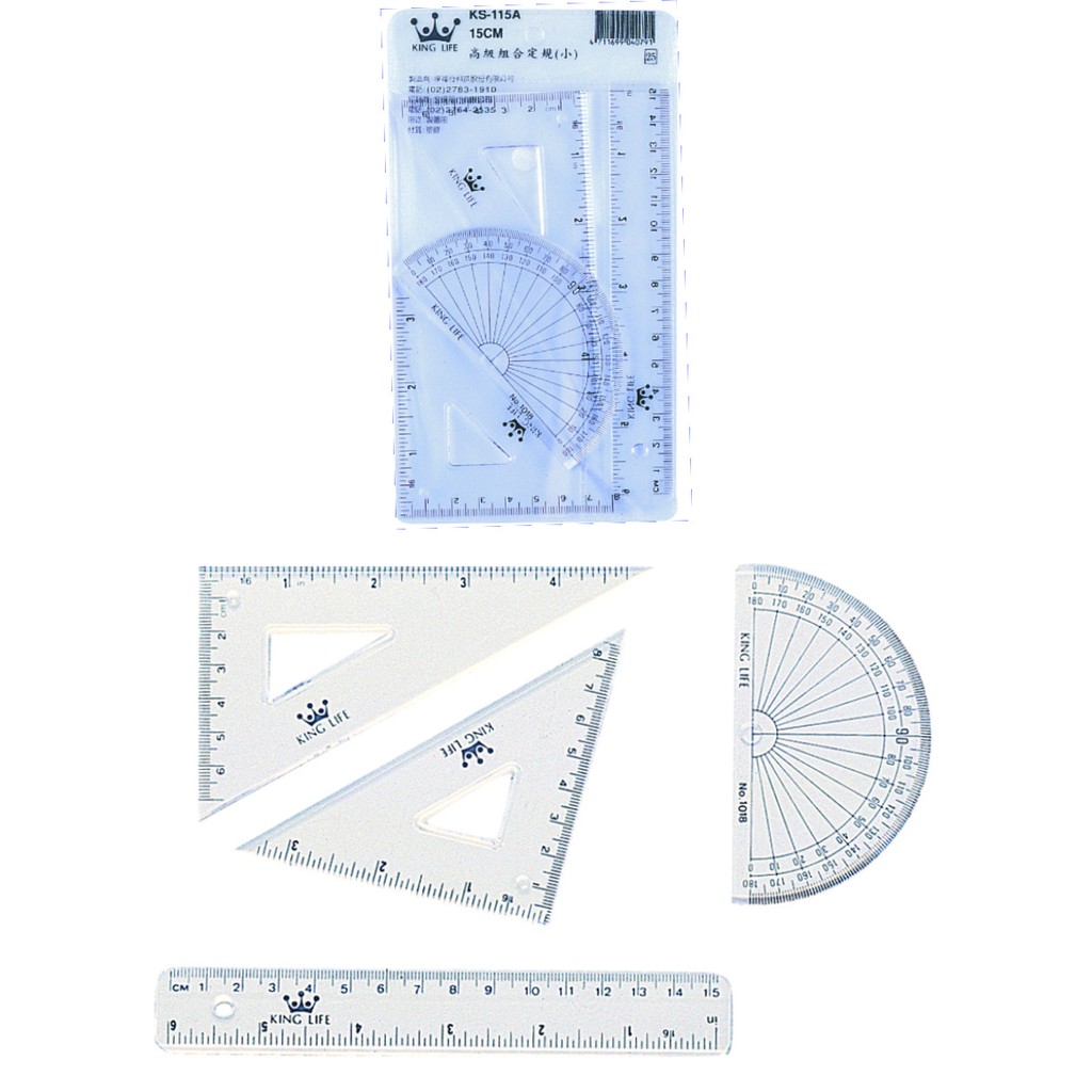 徠福 Life 組合定規(尺組)(KS-115A), , large