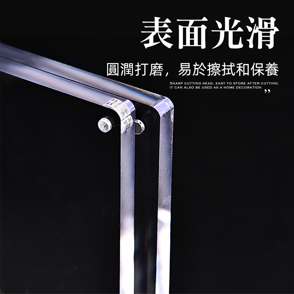 【上手家居】磁吸相框 3件組 透明3入 8x12cm(壓克力相框/拍立得相框/磁吸卡磚/透明相框/壓克力框), , large