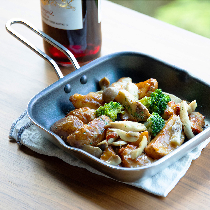 GRILL PAN SQUARE 18X18CM, , large