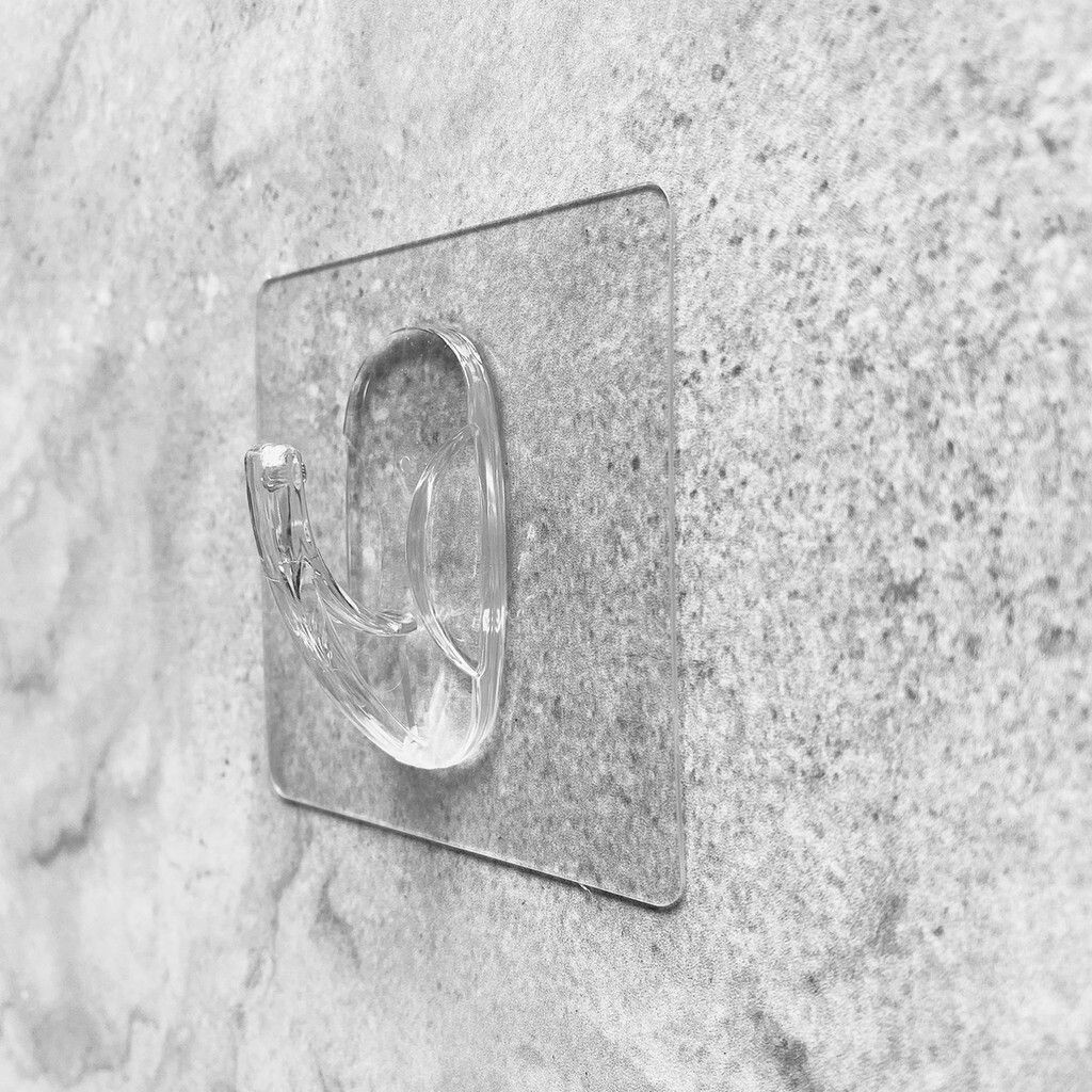 [Beargood sticker] Large Oval Adhesive Hook, , large