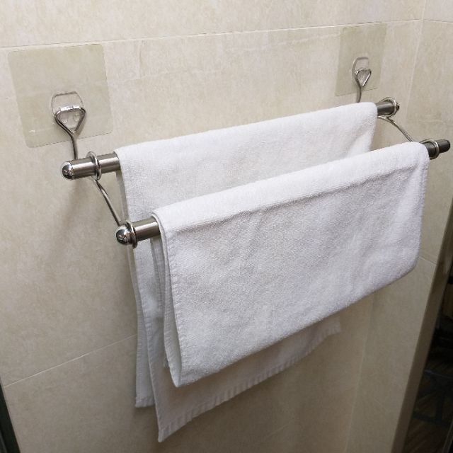[Beargood sticker] 50cm Double Towel Bar (304 Stainless Steel), , large