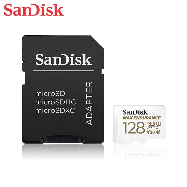 SanDisk MAX ENDURANCE 128G UHS-I V30 U3 microSDXC, , large