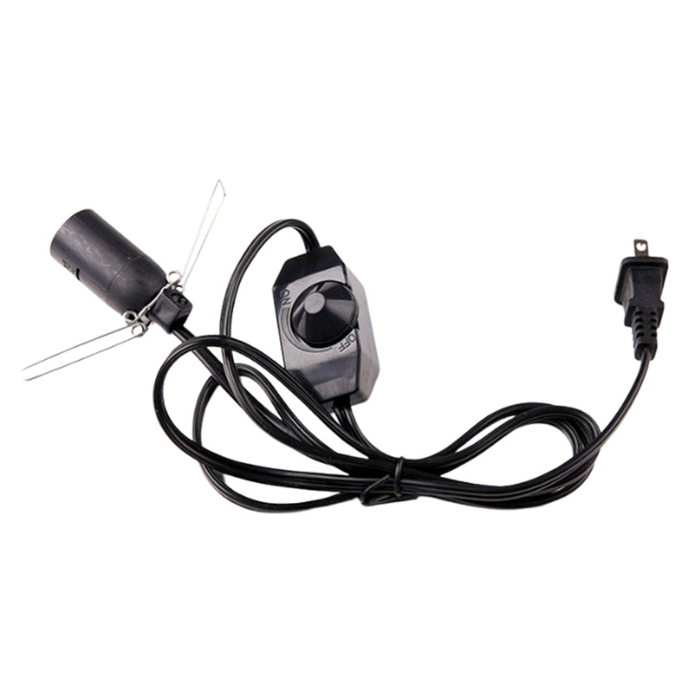 110V-E12 Salt Lamp with Adjustable Dimming and Thick Wire, , large