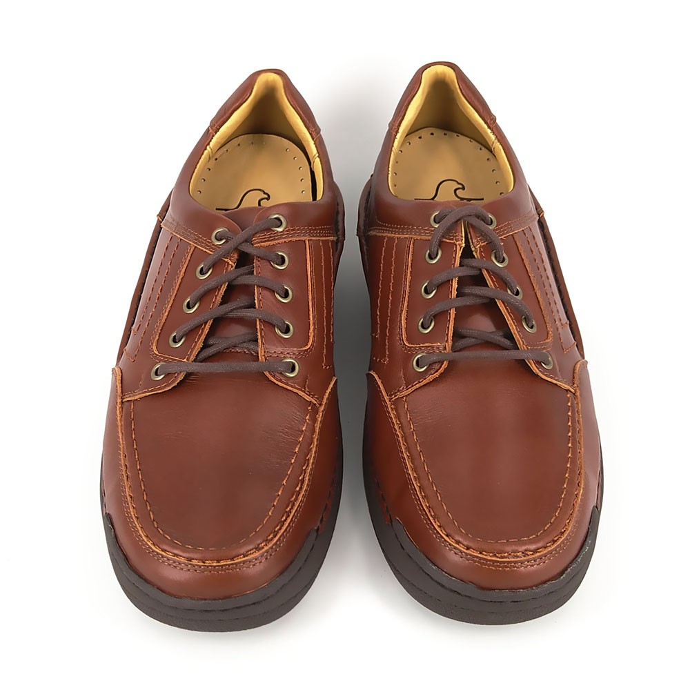 FRIGATE BIRD 手工紳士男鞋 休閒皮鞋 手工皮鞋 真皮 Q彈 透氣 排濕 除臭 減壓 避震 耐走 耐久站 古銅, , large