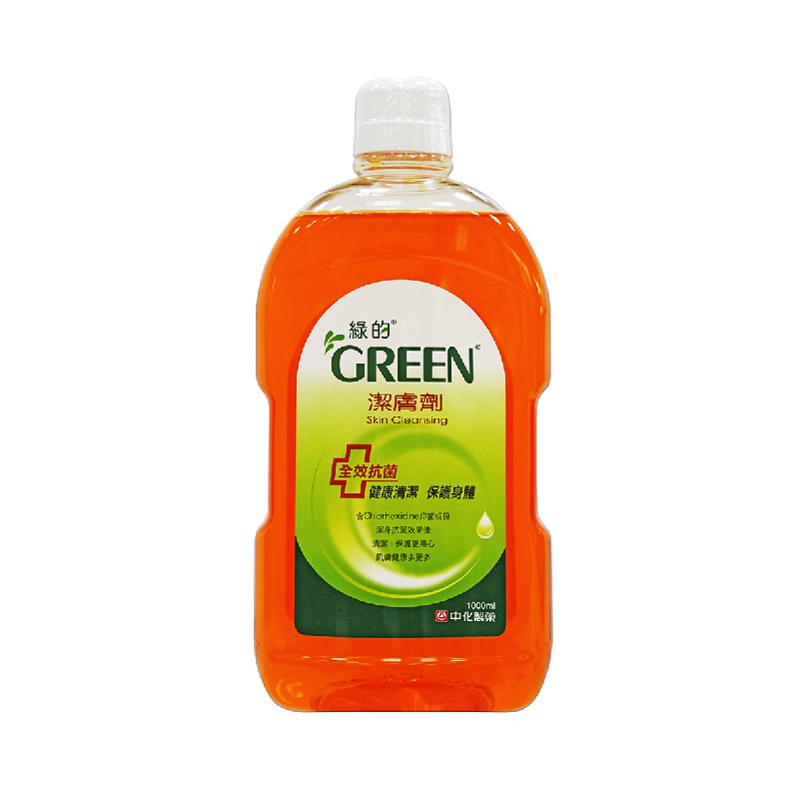 綠的潔膚劑, , large