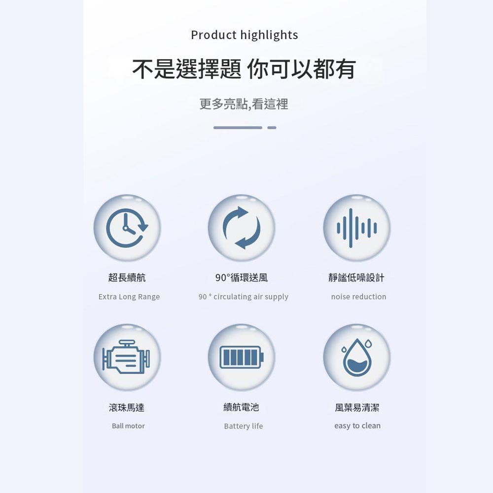 8-inch metal lithium battery fan with 5 batteries, 1 battery, and 1 charger, , large