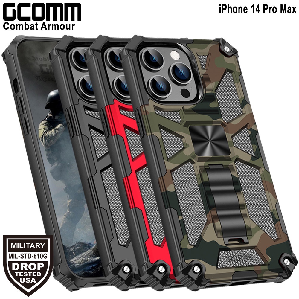 GCOMM iPhone 14 Pro Max 軍規戰鬥盔甲保護殼 Combat Armour, , large