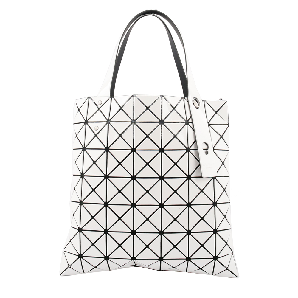 ISSEY MIYAKE BAO BAO PRISM 7X7 亮面手提包/白色, , large