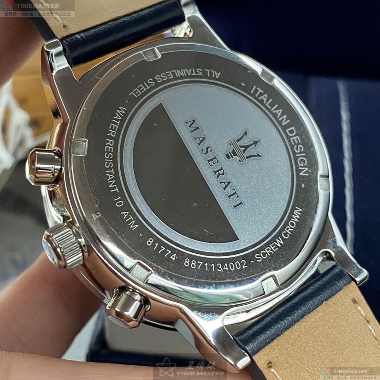 [TIMEMASTER] MASERATI watch, 44mm, R8871134002, , large