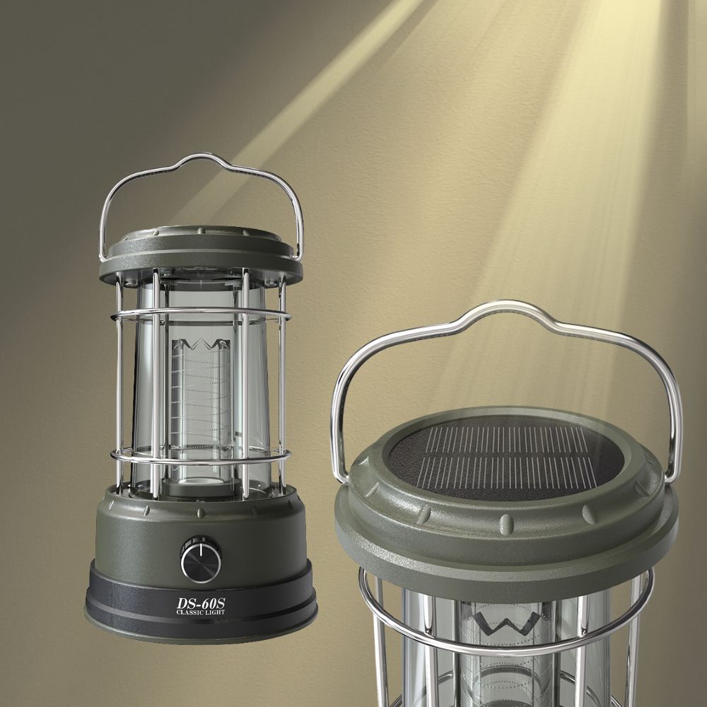 GOODGOODS Solar Camping Light DS-60S (Japan) | Yellow/White Light, , large