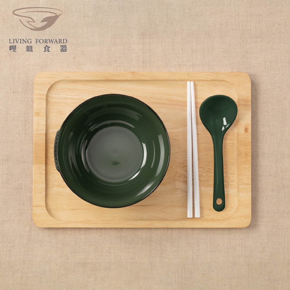 【哩皿食器】台灣製 CPET 潔晶個人麵碗禮盒, , large