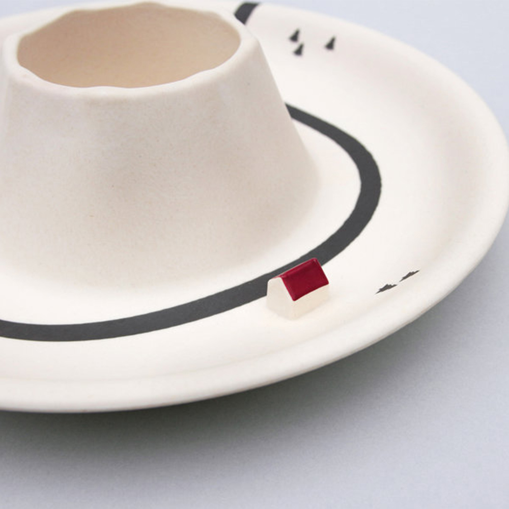 VOLCANO DIP BOWL, , large