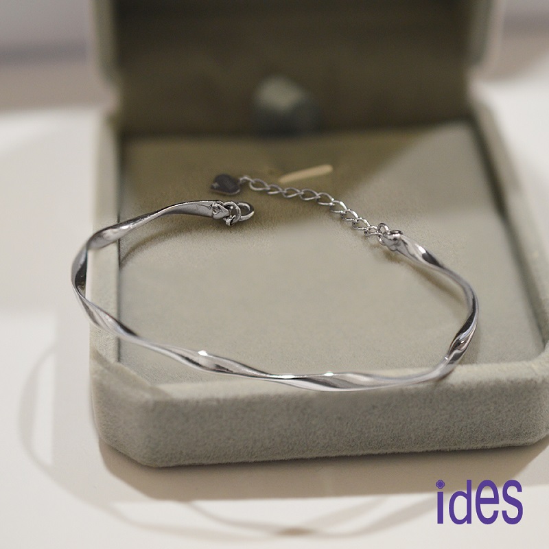 [ides愛蒂思] 情人禮 生日禮 歐風精品設計系列PT950鉑金手環手鍊, , large