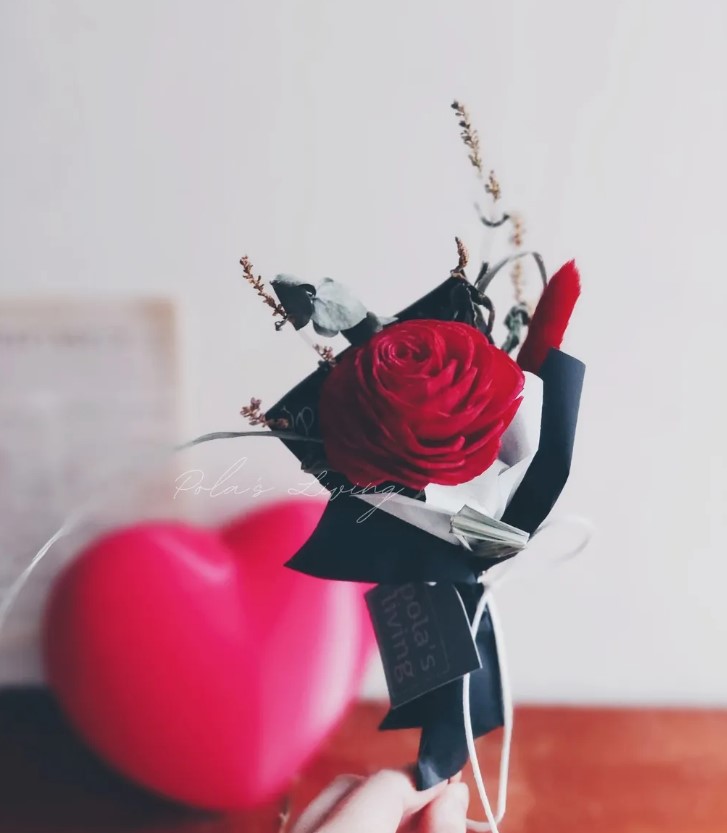 Dried flower bouquet, , large