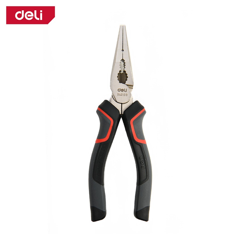 【deli tools】6" Long Nose Pliers PRO Series