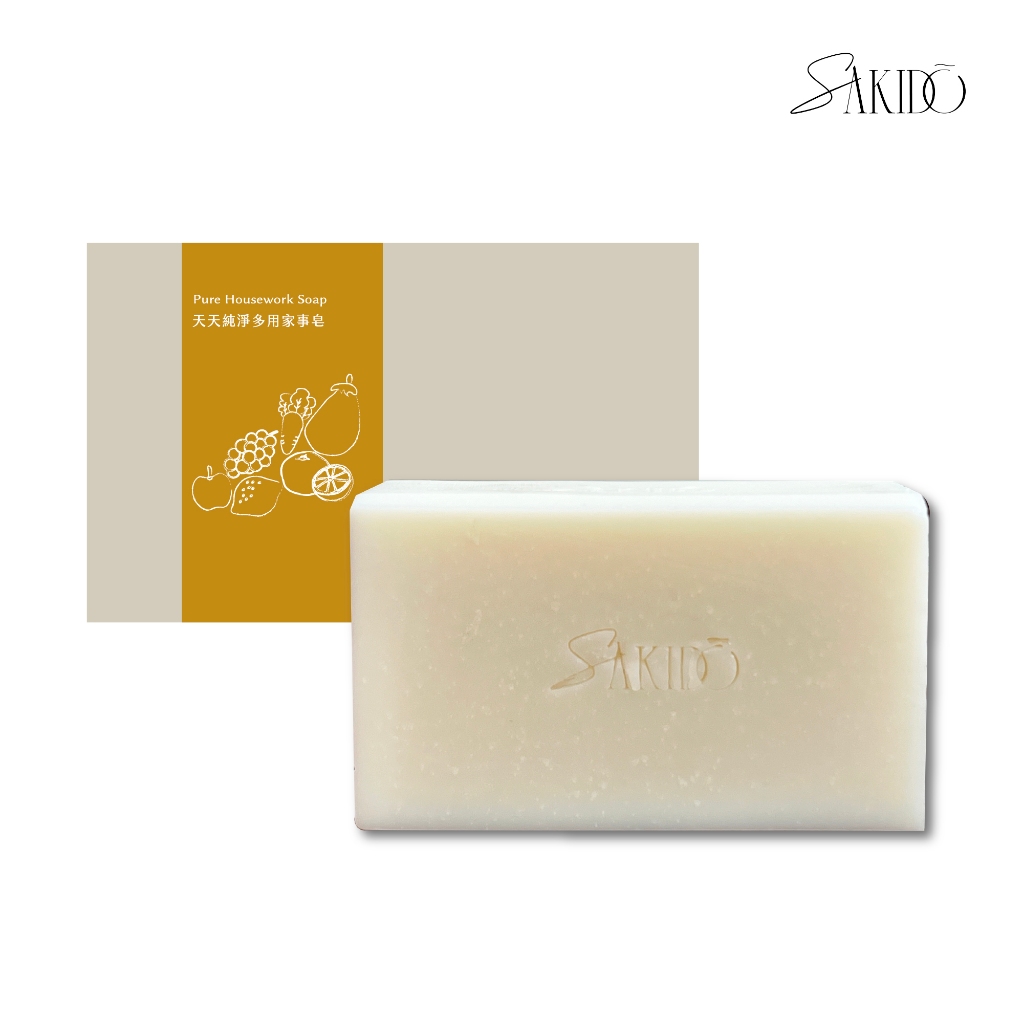 【Sakido】馬油家事皂 /天天純淨 洗碗洗蔬果/ 手工皂 護手免乾澀, , large